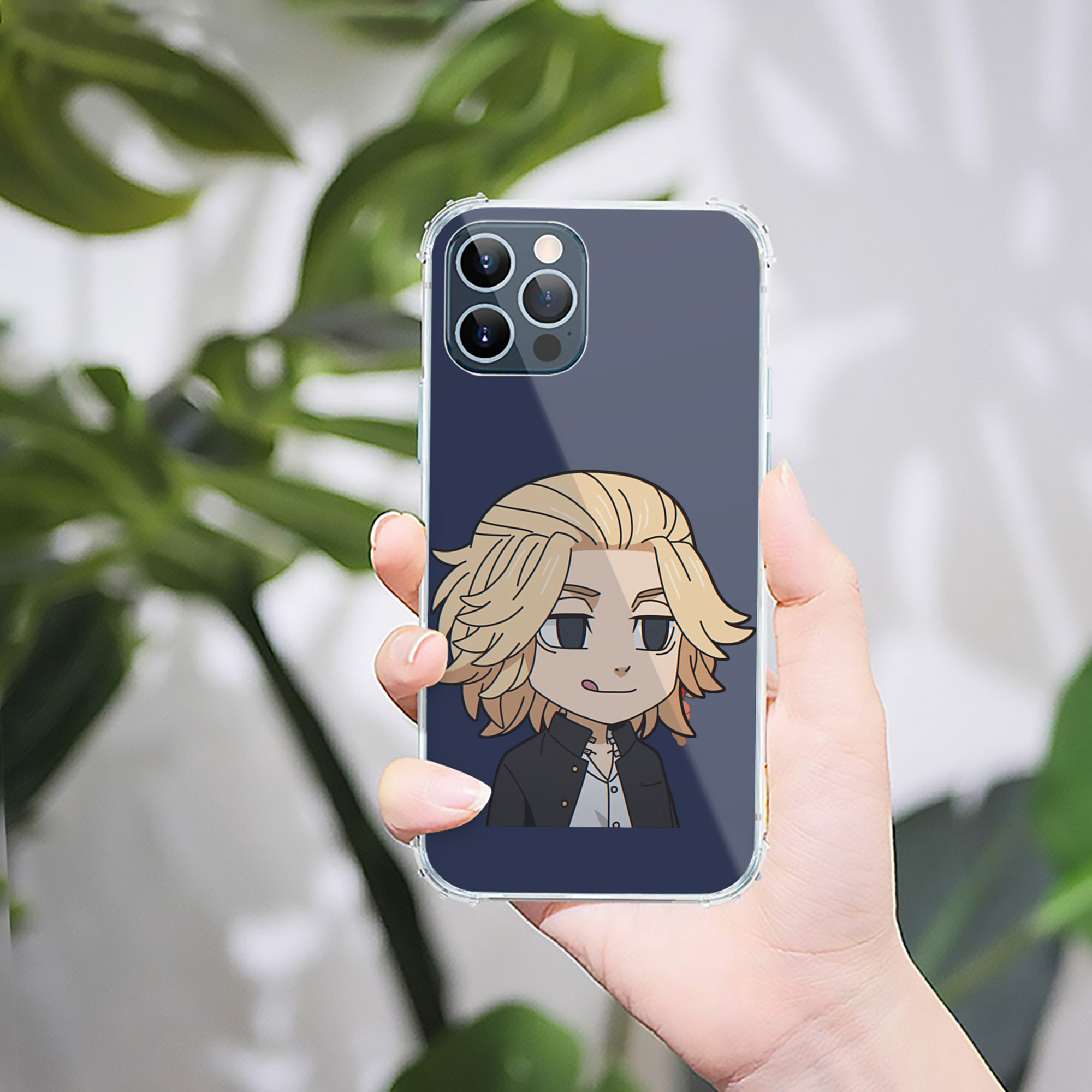 （画像用） 東京リベンジャーズ Tokyo Revengers 【iPhone 12シリーズ対応】透明スマホケース（クリアソフトケース）